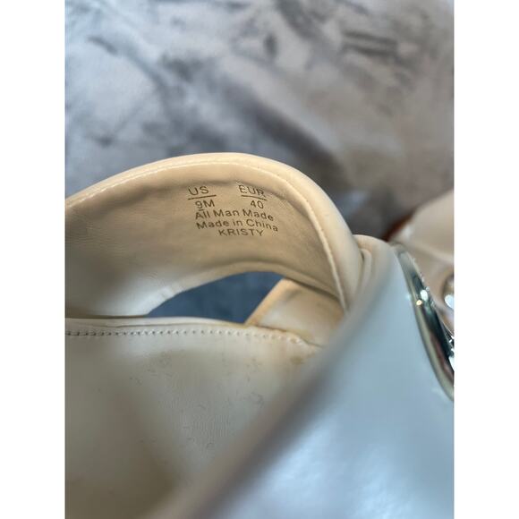 Sam and Libby Ivory Kristy Platform Sandals Size 9M - Picture 2 of 13